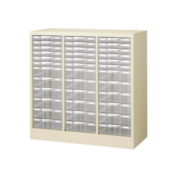 生興 B4判整理ケース B4判床置型 プラスチック引出し W880&times;D400&times;H880 B4G-P312C『代引不可』『送料無料（一部地域除く）』｜よろずやマルシェ