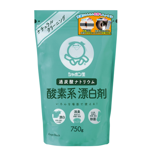 出荷 シャボン玉石けん 酸素系漂白剤 750g Bagochile Cl