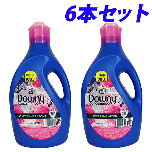 メキシコダウニー アロマフローラル(Aroma Floral) 2.8L×6本『貨物輸送無料（構成成分地方除く）』