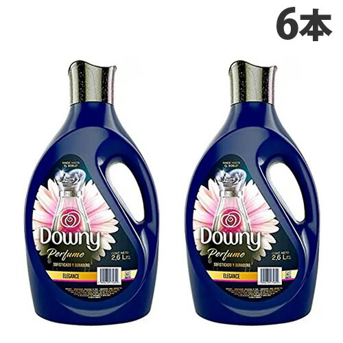 P＆G 延性のある剤 メキシコダウニー 奥ゆかしい (Elegance) 2.6L×6本 洗い濯ぎ用 洗い濯ぎ装置 御召しもの用 御召しもの用延性のある剤 elegance『貨物輸送無料（構成要素領域除く）』