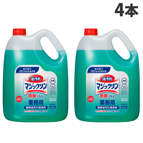 名取り草 神通力リン 除菌つけ加える 御勤め用 4.5L×4本 勝手もと用中性洗剤 流動体中性洗剤 油汚れた状態 勝手もと 勝手もと 中性洗剤 除菌『貨物輸送無料（構成要素領域除く）』