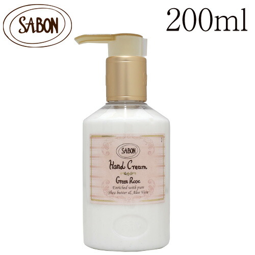 楽天市場 サボン ハンドクリーム グリーンローズ ボトルタイプ 0ml Sabon ハンドケア 保湿 香り 匂い ボトル ポンプ 大容量 よろずやマルシェ