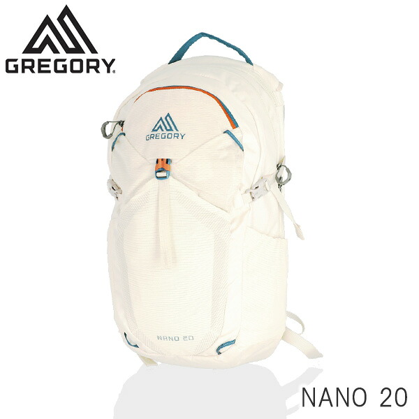 グレゴリー リュック デイパック ナノ 20L チョークホワイト GREGORY NANO 20 『送料無料（一部地域除く）』