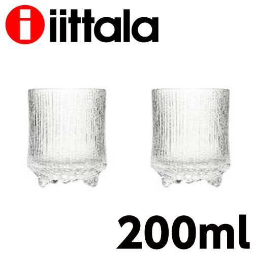 イッタラ ウルティマツーレ オールド S ペア 200ml クリア 2個セット 『送料無料（一部地域除く）』