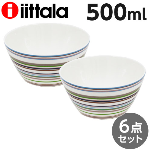 楽天市場】イッタラ ボウル オリゴ 500ml 6枚セット iittala origo