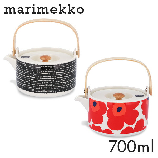 マリメッコ　oiva　オイヴァ　バスケット　急須　ポット marimekko（マリメッコ） ティーポット 急須 Oiva オイヴァ ホワイト