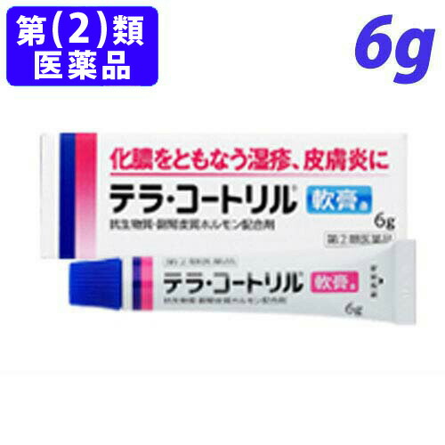 楽天市場 指定第2類医薬品 テラ コートリル軟膏 6g よろずやマルシェ