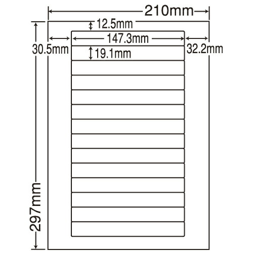 ラベルシール 東洋印刷 LDW14L 汎用タイプ A4 500シート 【代引不可】 【送料無料（一部地域除く）】