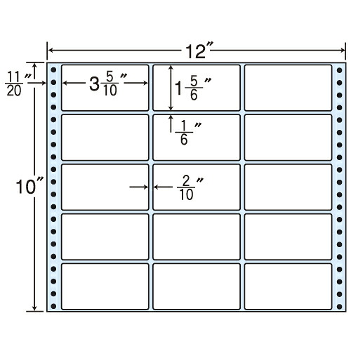 ラベルシール M12H タックシール (連続ラベル) レギュラータイプ 500折【代引不可】【送料無料(一部地域除く)】|よろずやマルシェ