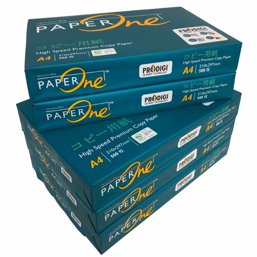 【楽天市場】コピー用紙 A4 5000枚(500枚×10冊)ペーパーワン（PAPER ONE） 高白色 プロデジ高品質 保存箱仕様 PEFC