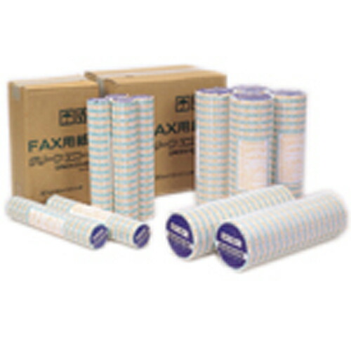FAX用紙　グリーンエコー　B4　257mm×50m×1インチ　1本