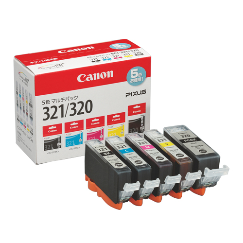 楽天市場】『取寄品』CANON インクタンク マルチパック 5色 純正