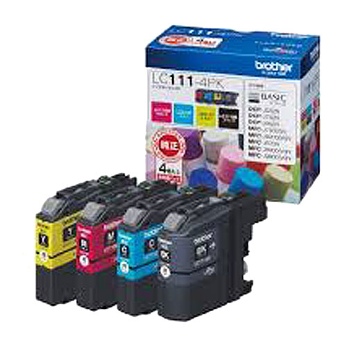 楽天市場】LC119/115-4PK ブラザー 4色 純正 インク 119 115『送料無料
