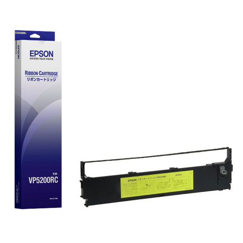VP5200RC 2本セット 純正品 EPSON カセットリボン 【代引不可】 【送料無料（一部地域除く）】