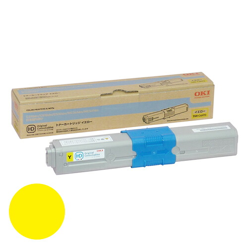 TNR-C4HY1  黄色 完全無欠品 OKI【代引不可】【貨物輸送無料（構成要素一画除く）】