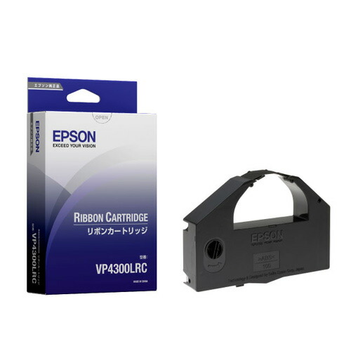 EPSON VP4300LRC テープシュロの葉 黒 完全無欠品 2本仕掛ける 【代引不可】【貨物輸送無料（構成要素一画除く）】