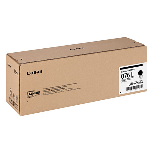 CANON 純正 トナーカートリッジ 076L ブラック『代引不可』 『送料無料（一部地域除く）』