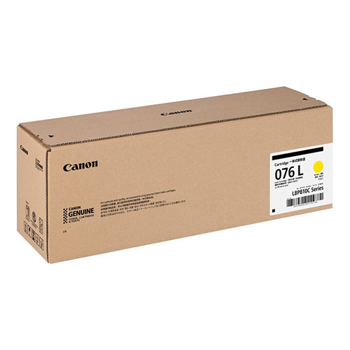 CANON 純正 トナーカートリッジ 076L イエロー『代引不可』『送料無料（一部地域除く）』｜よろずやマルシェ