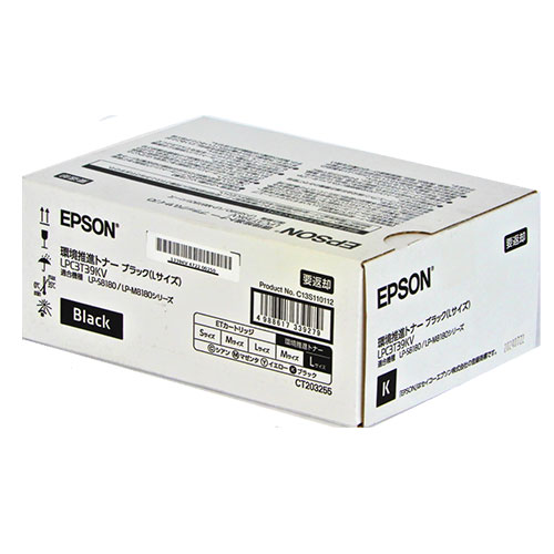 EPSON 純正 環境推進トナー LPC3T39KV ブラック『代引不可』 『送料無料（一部地域除く）』