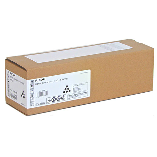 RICOH 完全無欠 トナーカートリッジ P C201 黒いこと『代引不可』『貨物輸送無料（構成成分地方除く）』
