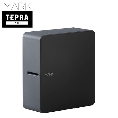 『取寄品』キングジム ラベルライター テプラPRO MARK スマホ専用 ブラック SR-MK1-BK テプラ 本体 ラベルプリンター シールプリンター スマホ 『送料無料（一部地域除く）』