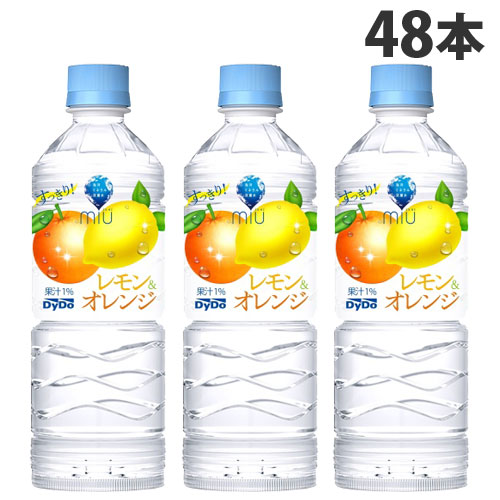 ミウレモン様購入用 Amazon.co.jp: ダイドードリンコ ミウ レモン&オレンジ 550ml ×24本