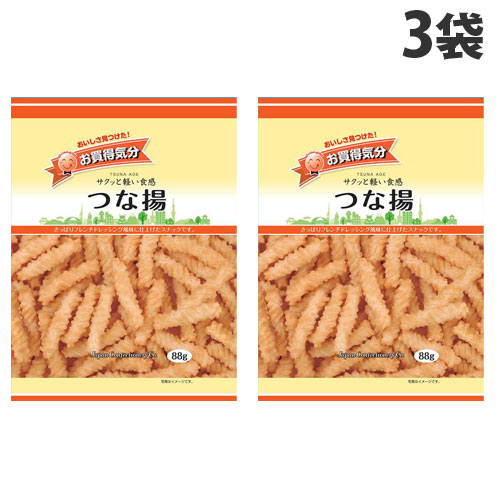 楽天市場】JCC お買得気分 ひとくち歌舞伎揚 63g×3袋 せんべい