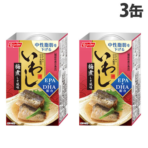 楽天市場】日本水産 EPA配合 いわし味噌煮 100g×3缶 缶詰 魚 魚介 魚缶