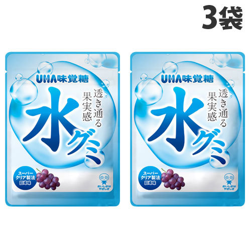 楽天市場】UHA味覚糖 水グミ ピーチ 40g×3袋 食品 お菓子 ぐみ 桃味