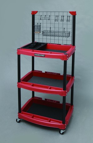 アイリスオーヤマ ハードツールワゴン メッシュダイアログボックス付 HDW-3M 【返品・とり止める不可】 226090