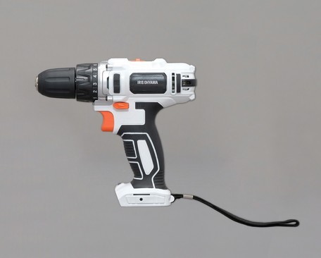 アイリスオーヤマ 充電式ドライバドリル JCD28 工具 DIY 電動工具 軽量 ハイパワー 充電式 インパクトドライバー 日曜大工 家具組立 ライト付き 【返品・キャンセル不可】 572492