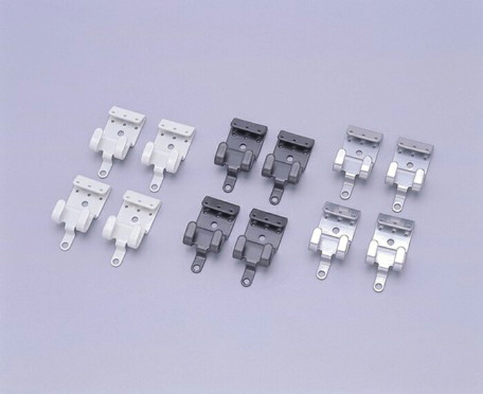 アイリスオーヤマ　メッシュパネル石膏ボード用金具　ボード用ピン12本付　4個入り　MPA-KS　ベージュ　1セット(10点)　【返品・キャンセル不可】　246744