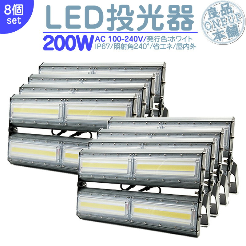 楽天市場】駐車場 看板灯 等に LED投光器 LEDライト LED作業灯 屋外