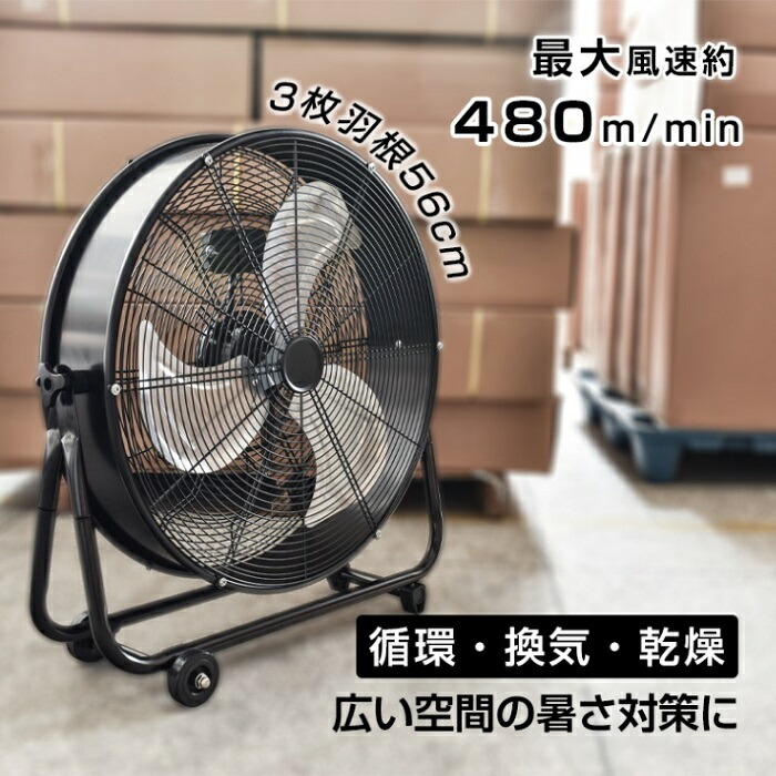 業務用扇風機 BF-60J ナカトミ BF-60J 業務用扇風機 大型工場扇 工業扇 60cm 全閉式 ビッグ