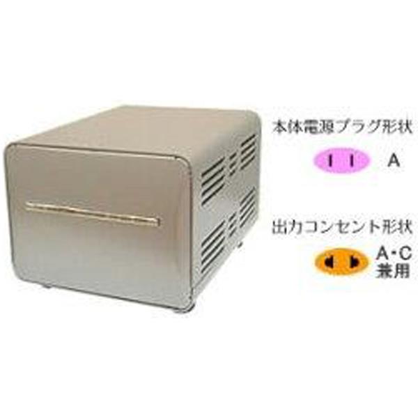 【関東_対応】 カシムラ NTI-20 海外国内用大型変圧器 アップダウントランス (100V220-240V) [4907986030204]