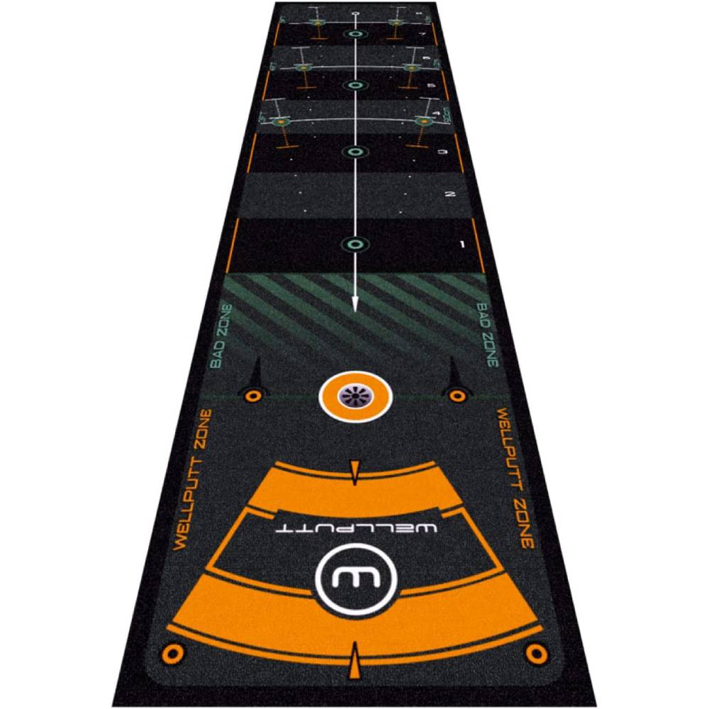 楽天市場】Wellputt (ウェルパット) Wellputt ゴルフパターマット 2m