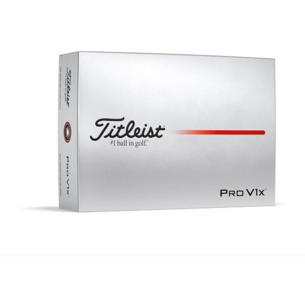 【送料無料】Titleist（タイトリスト） PRO V1x ハイナンバー 2025年モデル [ホワイト] ゴルフボール 1ダース（12個入） [0196665913745]