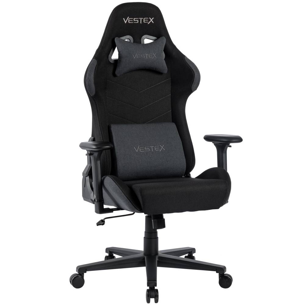 【正規代理店】【関東_対応】VESTEXVES-S1 BK[VESS1BK] ブラックゲーミングチェア S1シリーズ カラーファブリック仕様[4547181240024]｜on HOME-オンホーム-