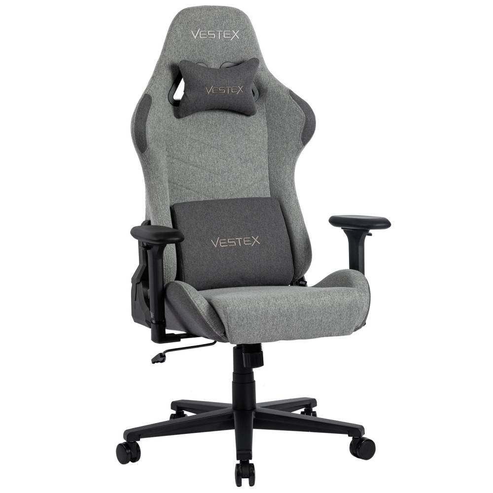 【正規代理店】【関東_対応】VESTEXVES-S1 GY[VESS1GY] グレーゲーミングチェア S1シリーズ カラーファブリック仕様[4547181240086]｜on HOME-オンホーム-