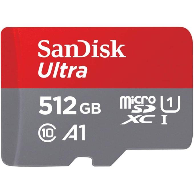 【メール便送料無料・代金引換不可】 SDSQUAC-512G-GN6MN（海外パッケージ） ウルトラ microSDXC UHS-I メモリーカード 512GB（UHS-I対応・最大150MB/s） [0619659200503]