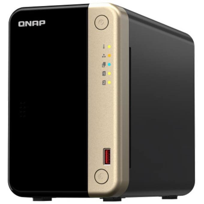 QNAP(キューナップ) TS-264-8G 2ベイNASキット（HDD無し） [0885022024681]