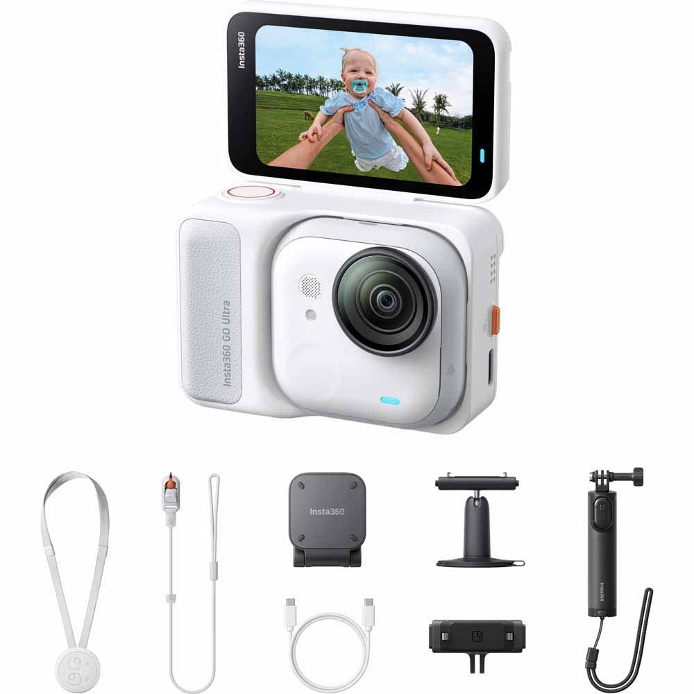 Insta360 Insta360 GO Ultra クリエイターキット【CINSABEA-GOULTRA05】アークティックホワイト アクションカメラ [6977644765234]
