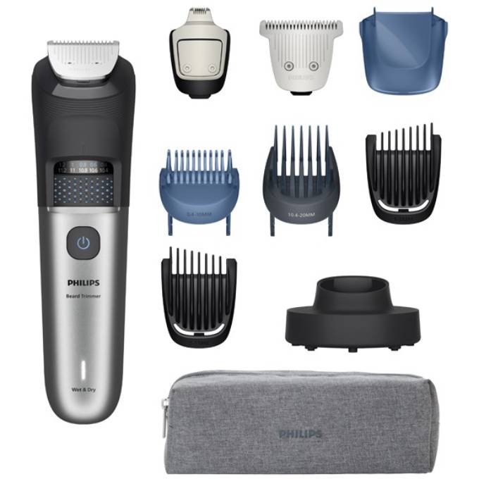 【在庫限りの処分特価！】 Philips（フィリップス） BT7670/15　ミッドスレートメタリック ヒゲトリマー　Trimmer 7000 series [8720689040785]
