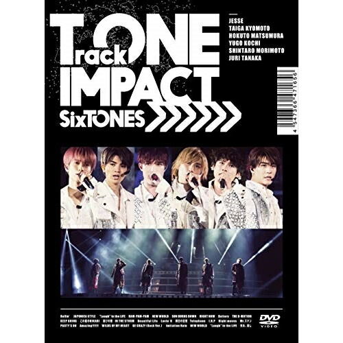 DVD / SixTONES / TrackONE -IMPACT- (初回盤) / SEBJ-1 4,582円