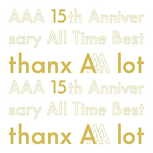 CD / AAA / AAA 15th Anniversary All Time Best -thanx AAA lot- (5CD(スマプラ対応)) (初回生産限定盤) / AVCD-96448
