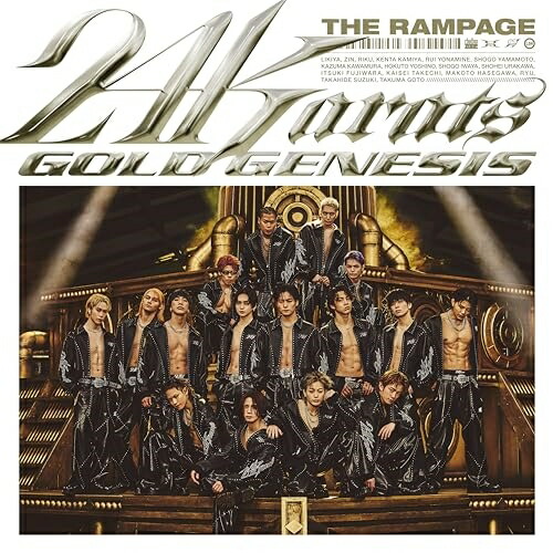 CD / THE RAMPAGE from EXILE TRIBE / 24karats GOLD GENESIS (CD+Blu-ray) (LIVE盤) / RZCD-67066