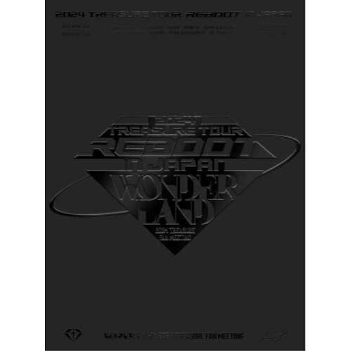 DVD / TREASURE / 2024 TREASURE TOUR(REBOOT) IN JAPAN + 2024 TREASURE FAN MEETING~WONDERLAND~ (4DVD(スマプラ対応)) (初回生産限定盤/豪華盤) / AVBY-97243|on HOME-オンホーム-