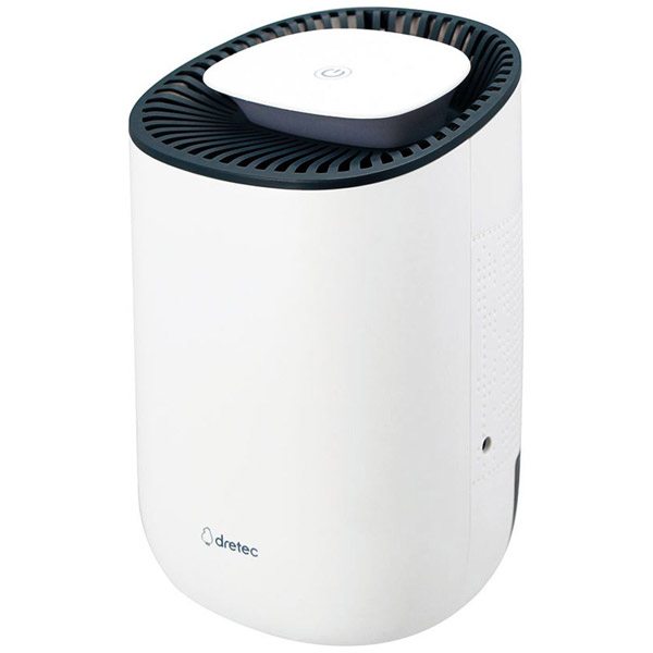 【関東_対応】 dretec（ドリテック） ペルチェ式コンパクト除湿機 クアラ JY-100 WT[JY100WT] 適用畳数 4.5畳以下 [4536117032826]