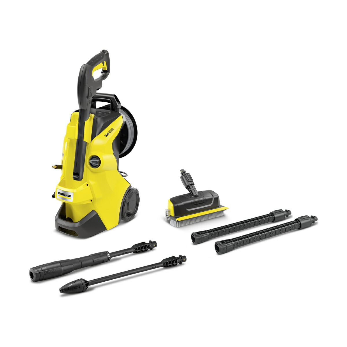 KARCHER ケルヒャー　K4 コンパクト　高圧洗浄機　キャスター付き 楽天市場】KARCHER ケルヒャー K4 コンパクト 家庭用 高圧洗浄機