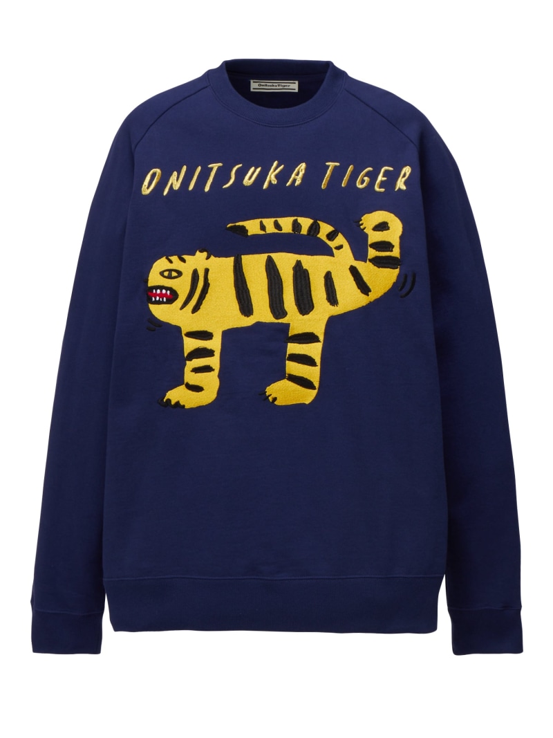 楽天市場】【公式ショップ】SWEAT TOP Onitsuka Tiger オニツカ